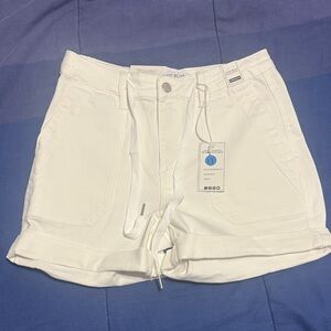 Judy Blue High Waist White Women Shorts